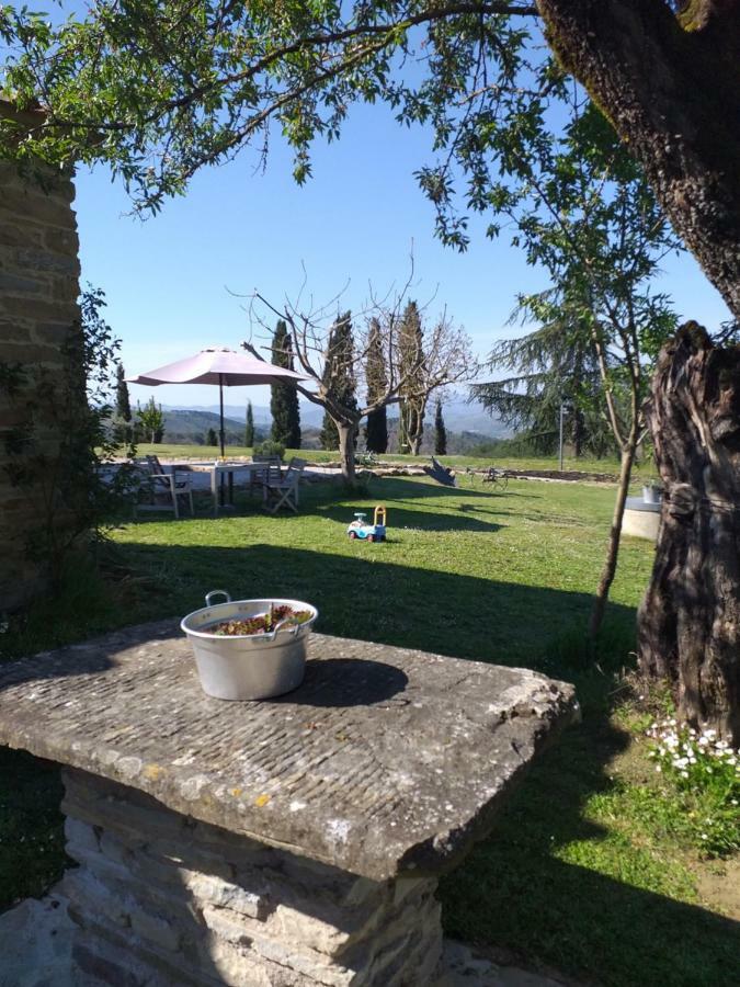 Le Terre Di Caprano Hotell Città di Castello Exteriör bild