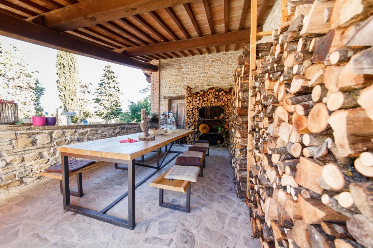Le Terre Di Caprano Hotell Città di Castello Exteriör bild